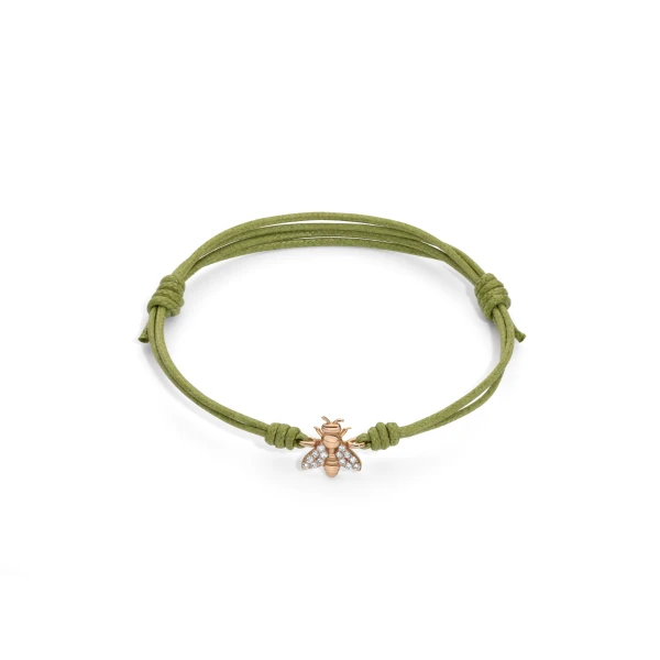 Bracciale cordino con Ape