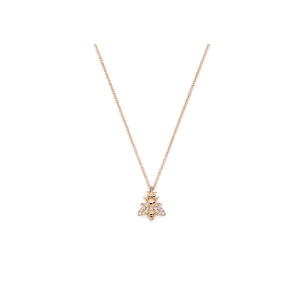 Collana con ape e diamanti