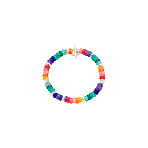 Bracciale Rondelle arcobaleno