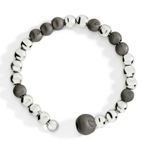Bracciale Pepita in Argento e Titanio