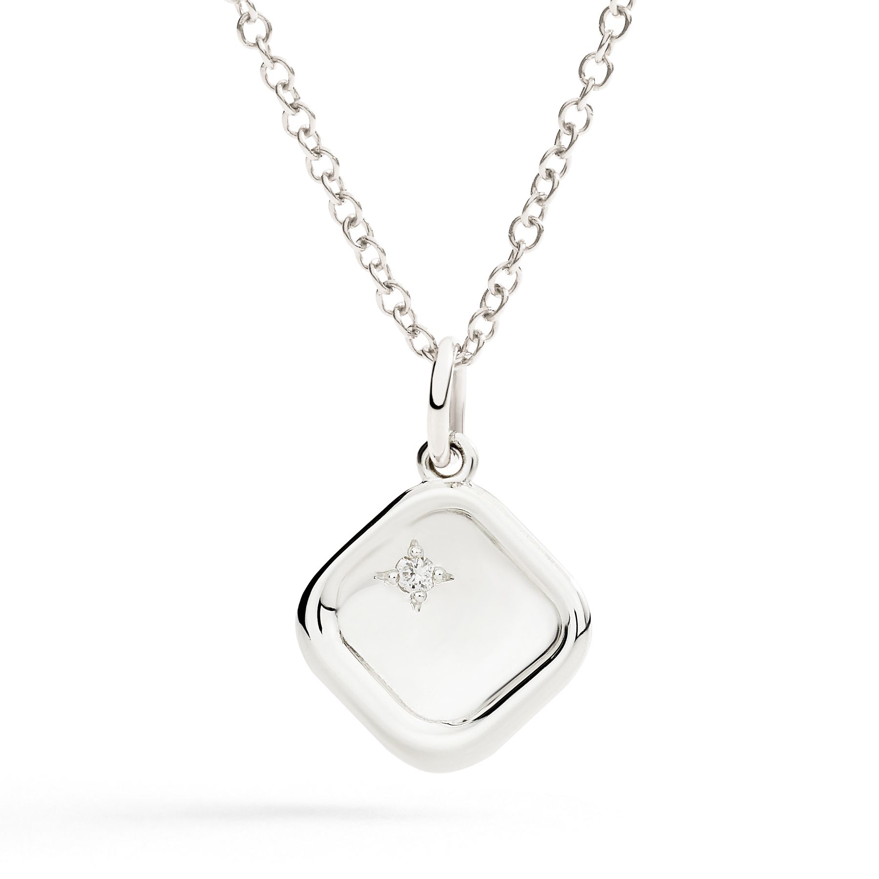 Ciondolo Sigillo e Diamante Bianco - immagine 2