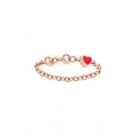 Cuore smalto blu - immagine 4