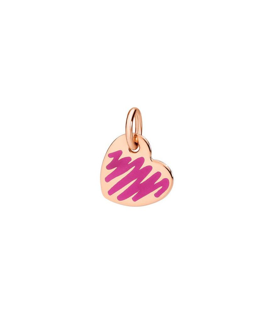 Cuore smalto blu - immagine 5